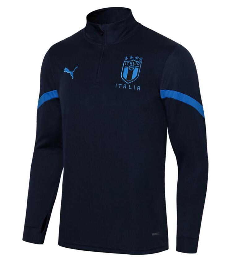 2021/22 Italy Royal Blue Training Sweatshirt